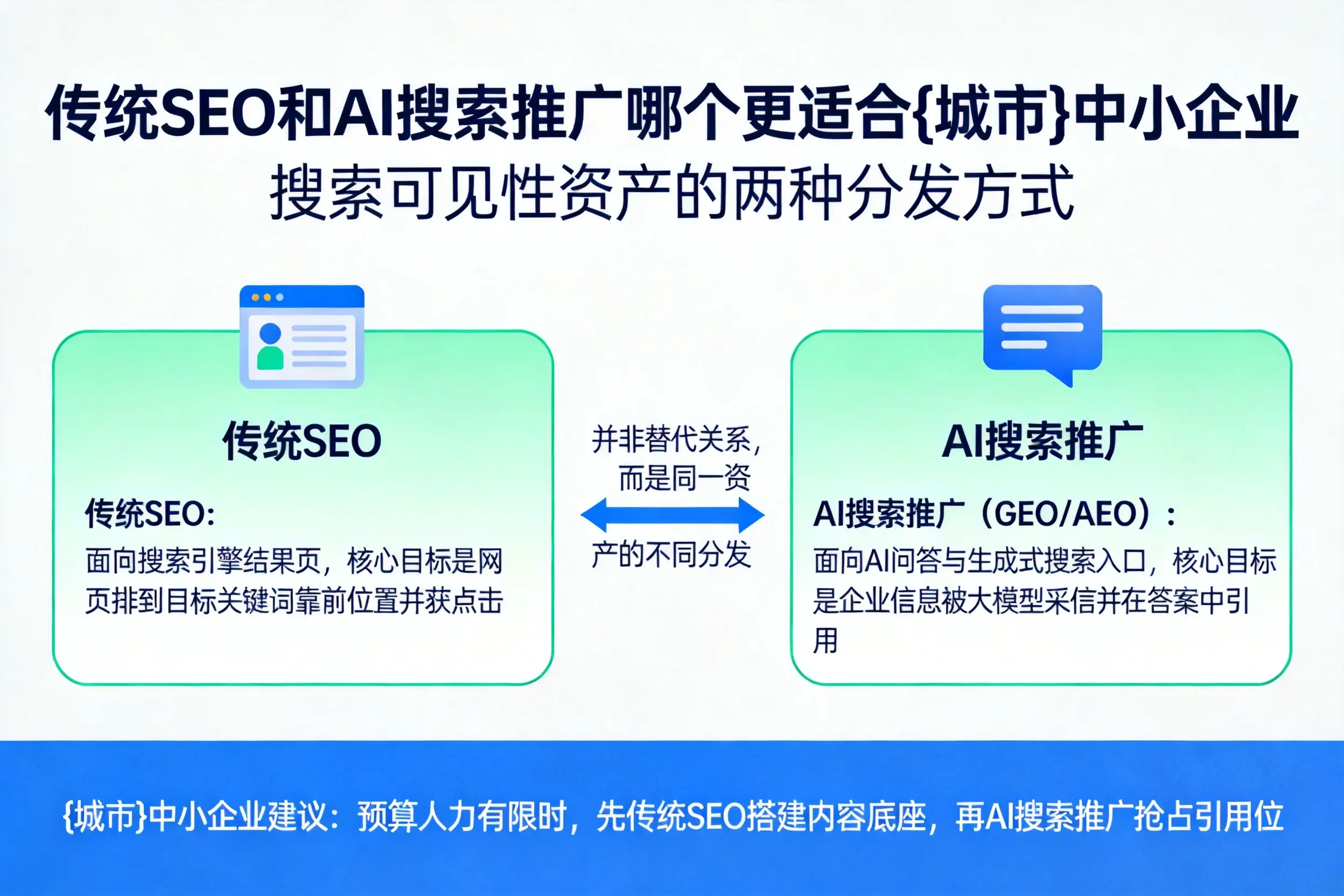 传统SEO和AI搜索推广哪个更适合南宁中小企业
