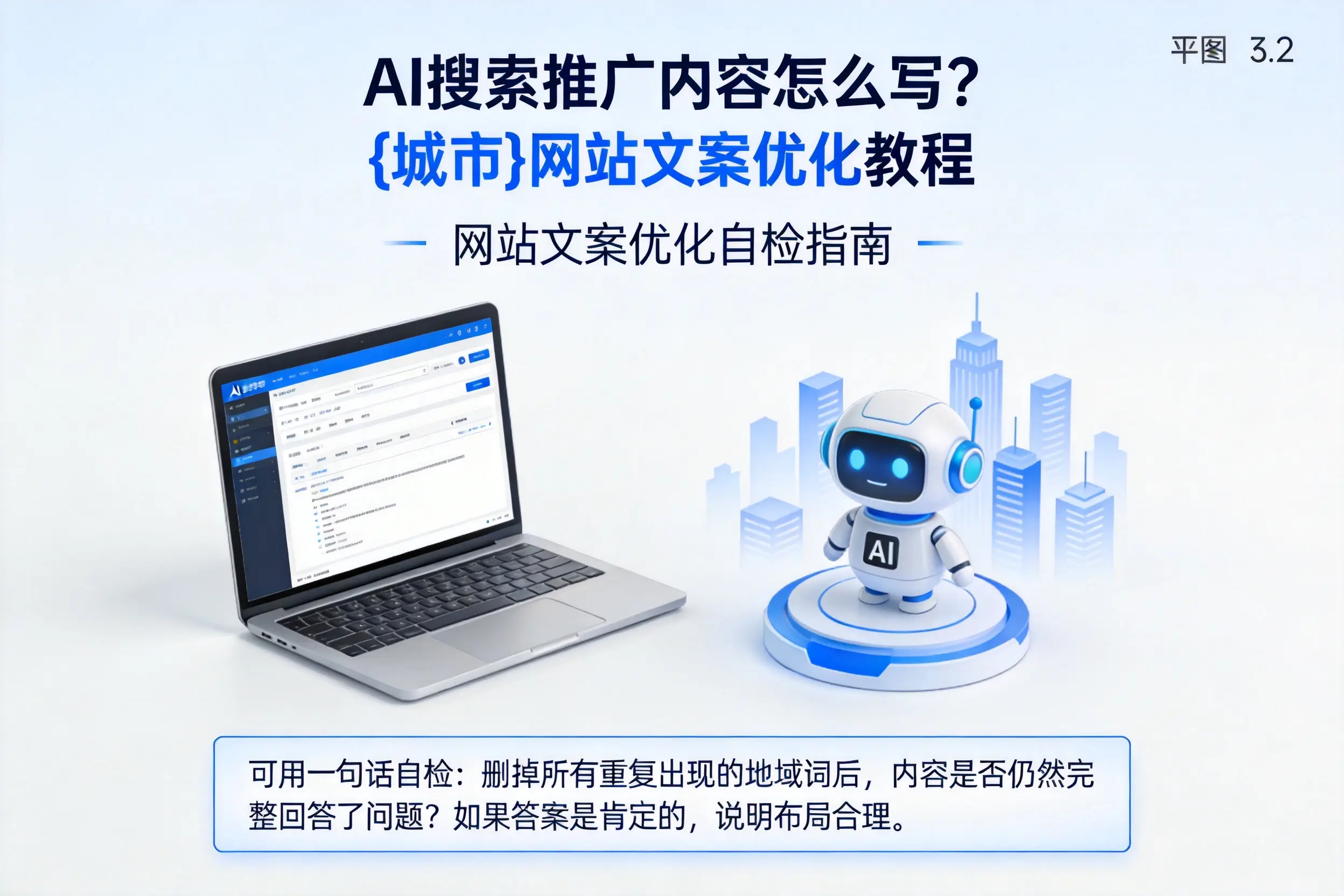 AI搜索推广内容怎么写?南宁网站文案优化教程