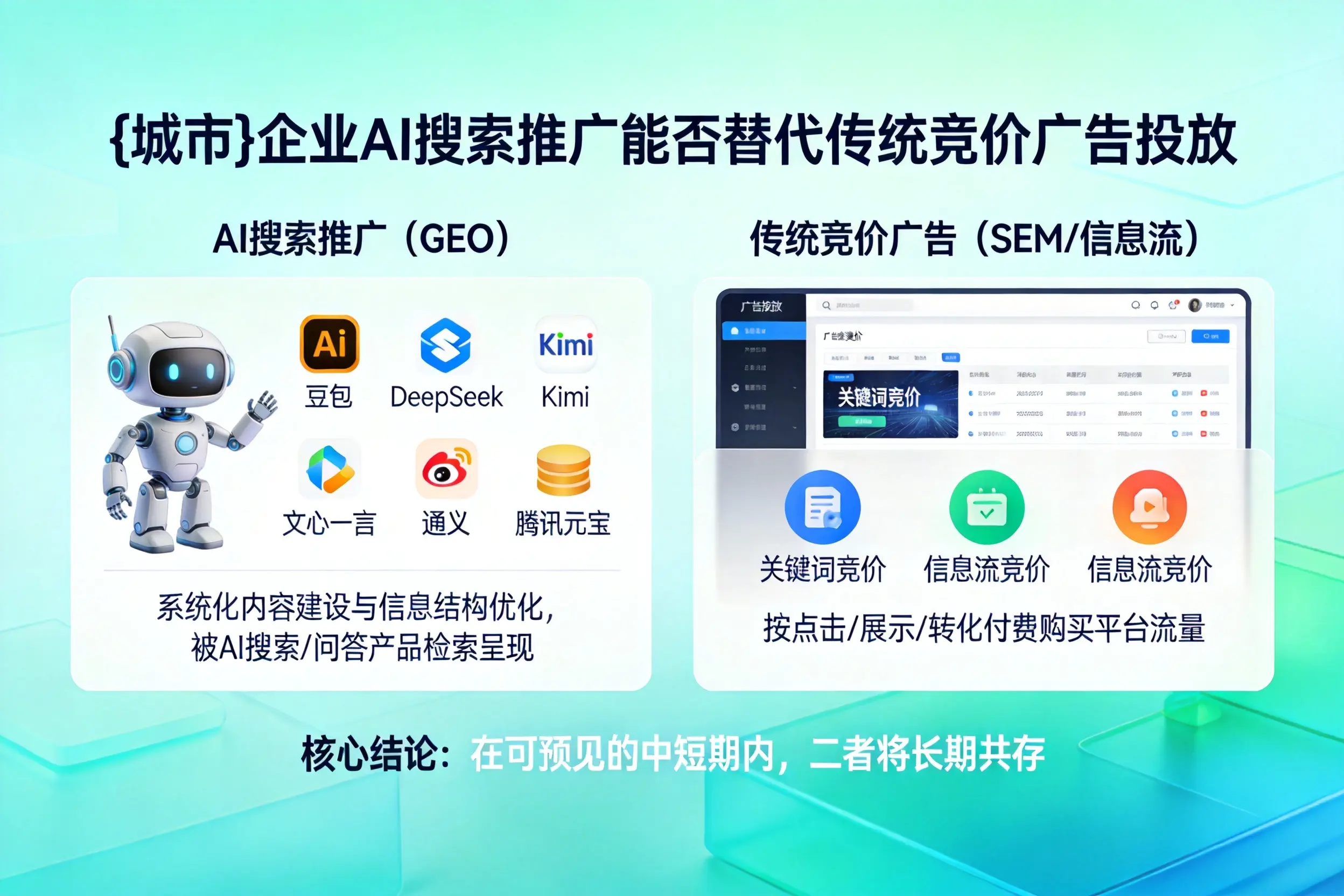 南宁企业AI搜索推广能否替代传统竞价广告投放