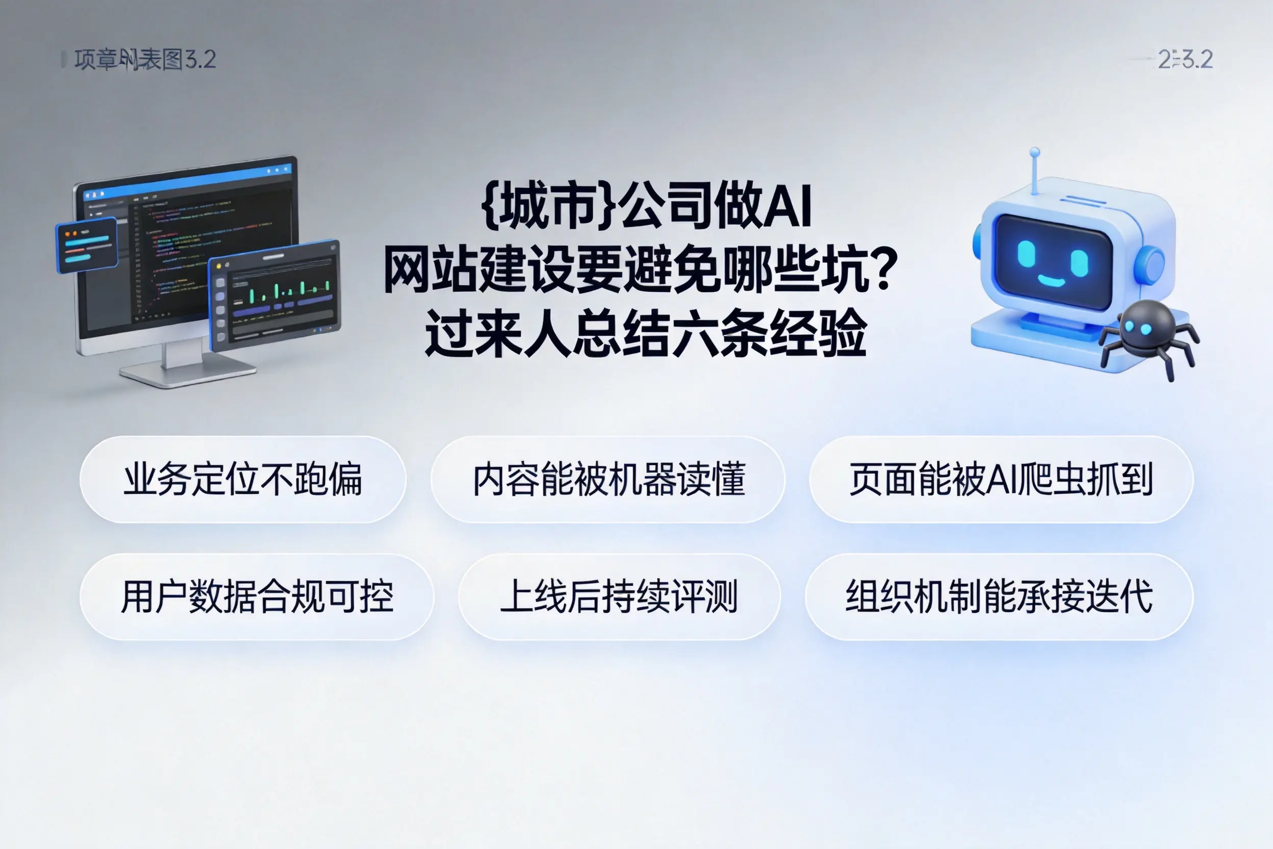 南宁公司做AI网站建设要避免哪些坑？过来人总结六条经验
