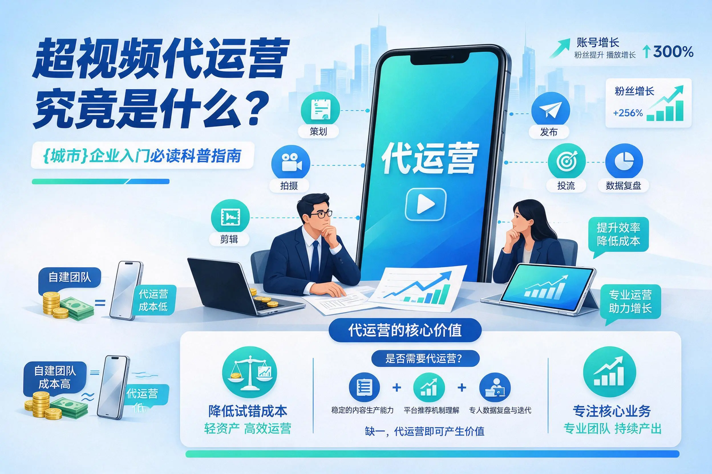 短视频代运营究竟是什么？南宁企业入门必读科普指南