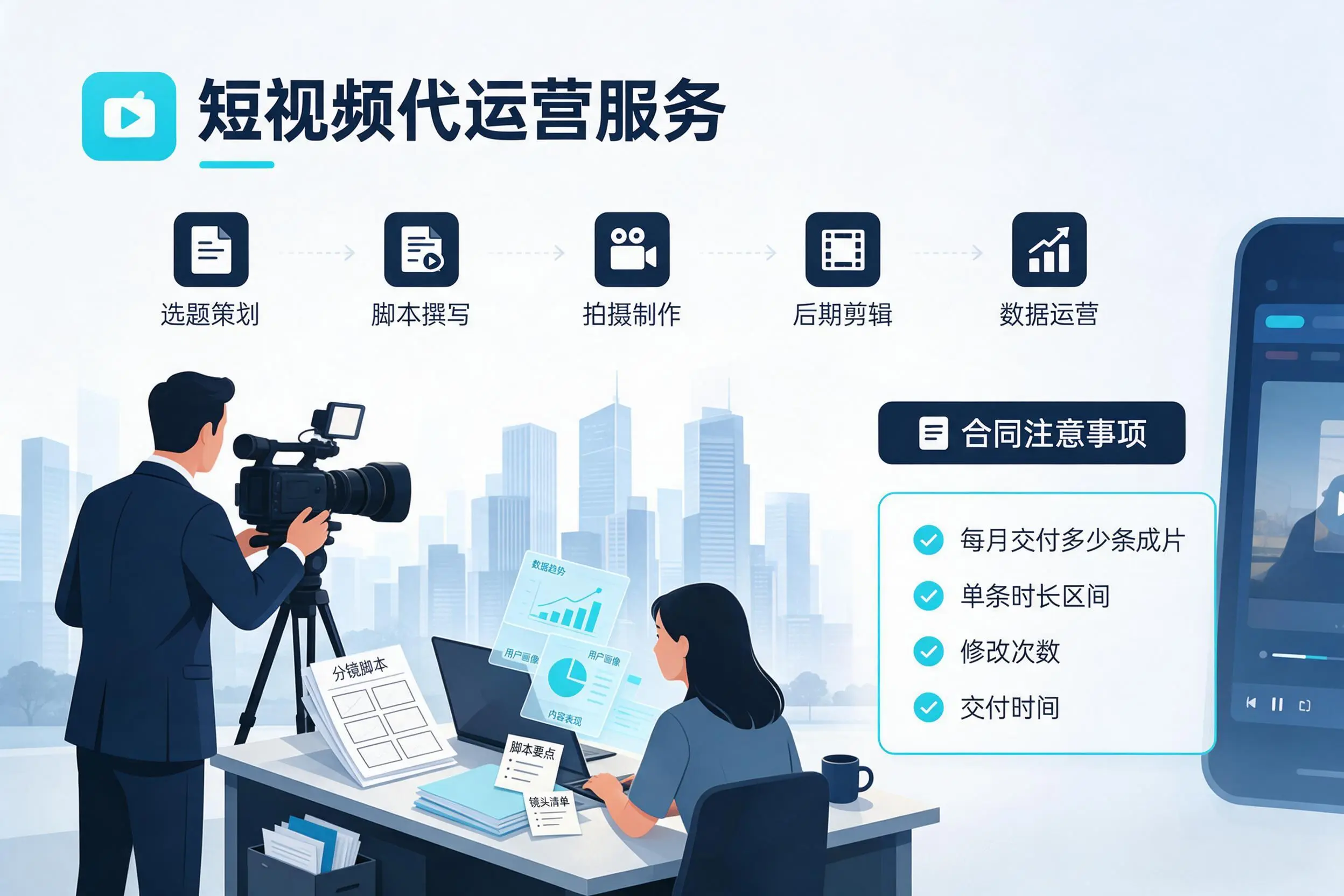 短视频代运营包含哪些服务?南宁企业常见问题科普
