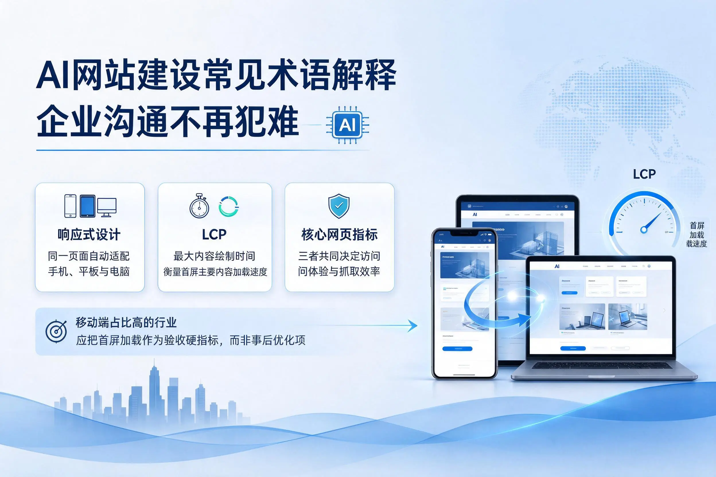 AI网站建设常见术语解释，南宁企业沟通不再犯难
